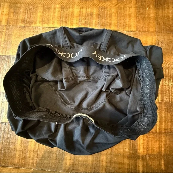 Jockey Black Men’s Boxer Briefs with Branded Waistband - Picture 5 of 7